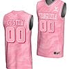 Custom Virginia Cavaliers Jersey Name and Number College Basketball Lightweight Pink