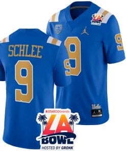 Collin Schlee Jersey #9 UCLA Bruins 2023 LA Bowl College Football Blue