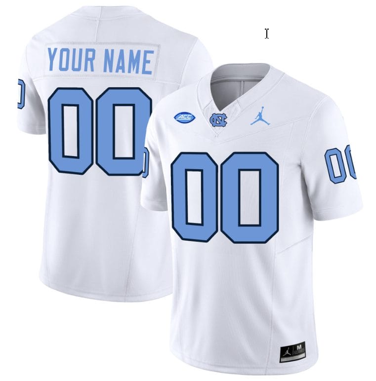 Custom North Carolina Tar Heels Jersey Name and Number Vapor Limited College Football White 1 Custom North Carolina Tar Heels Jersey Name and Number Vapor Limited College Football White