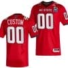 Custom NC State Wolfpack Jersey Name and Number 2023 Pop-Tarts Bowl Football Red