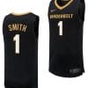 Colin Smith Jersey #1 Vanderbilt Commodores Replica Basketball uniform Black 4 Colin Smith Jersey #1 Vanderbilt Commodores Replica Basketball uniform Black