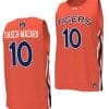 Chad Baker Mazara Jersey #10 Auburn Tigers College Basketball Replica Orange