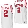 Cole Bajema Jersey #2 Utah Utes College Basketball 2023-24 Replica White