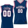 Custom FAU Owls Jersey Name and Number Full Sublimated Alternate Basketball Navy