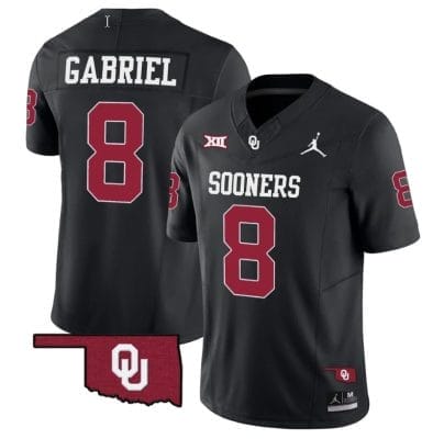 Dillon Gabriel Jersey #8 Oklahoma Sooners Vapor Limited College Football Stitched Black