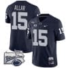 Drew Allar Jersey #15 Penn State Nittany Lions PSU Patch College Football All Stitched Navy