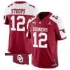 Drake Stoops Jersey #12 Oklahoma Sooners Vapor Limited College Football Stitched Alternate