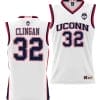 Donovan Clingan Jersey #32 UConn Huskies NIL College Basketball Lightweight White
