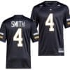 Dontae Smith Jersey #4 Georgia Tech Yellow Jackets 2023 Premier Football Uniform Black