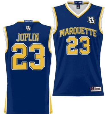 David Joplin Jersey #23 Marquette Golden Eagles NIL Basketball Lightweight Navy 8 David Joplin Jersey #23 Marquette Golden Eagles NIL Basketball Lightweight Navy