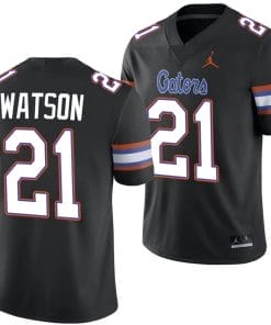 Desmond Watson Jersey #21 Florida Gators Alternate College Football 2023-24 Black