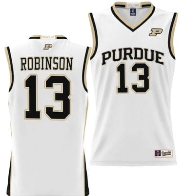 Glenn Robinson Jersey #13 Purdue Boilermakers NIL College Basketball Lightweight White