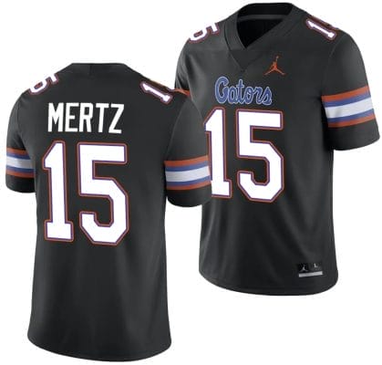 Graham Mertz Jersey #15 Florida Gators Alternate College Football 2023-24 Black