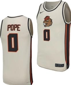 Jordan Pope Jersey #0 Oregon State Beavers College Basketball Replica Uniform White