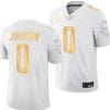 Jason Johnson Jersey #0 UCF Knights Light Mode College Football White Golden
