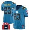 Khari Coleman Jersey #23 Ole Miss Rebels Football Ole Miss Flag All Stitched Blue 1