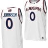 KD Johnson Jersey #0 Auburn Tigers Replica College Basketball 2023-24 White 5 KD Johnson Jersey #0 Auburn Tigers Replica College Basketball 2023-24 White