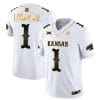 Kenny Logan Jr Jersey #1 Kansas Jayhawks Blackhawk Gold Vapor Football White Gold 5 Kenny Logan Jr Jersey #1 Kansas Jayhawks Blackhawk Gold Vapor Football White Gold