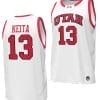 Keba Keita Jersey #13 Utah Utes College Basketball 2023-24 Replica White