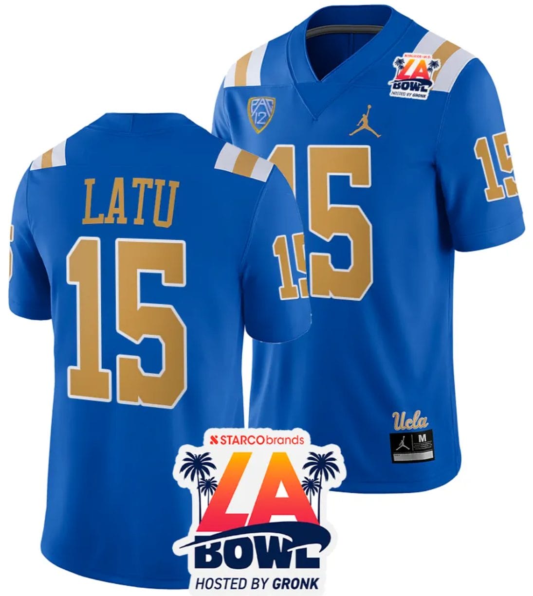 Laiatu Latu Jersey #15 UCLA Bruins 2023 LA Bowl College Football Blue 1 Laiatu Latu Jersey #15 UCLA Bruins 2023 LA Bowl College Football Blue