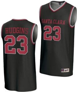 Marya Hudgins Jersey #23 Santa Clara Broncos Basketball NIL Lightweight Black
