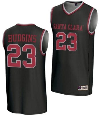 Marya Hudgins Jersey #23 Santa Clara Broncos Basketball NIL Lightweight Black