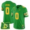 MarKeise Irving Jersey #0 Oregon Ducks ‘Mighty Oregon’ Throwback Football Oregon State Green