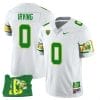MarKeise Irving Jersey #0 Oregon Ducks ‘Mighty Oregon’ Throwback Football Oregon State White