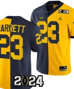 Michael Barrett Jersey #23 Michigan Wolverines 2024 Football National Championship Playoff Mazie