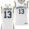 Oso Ighodaro Jersey #13 Marquette Golden Eagles NIL Basketball Lightweight White 4 Oso Ighodaro Jersey #13 Marquette Golden Eagles NIL Basketball Lightweight White