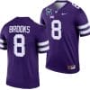 Phillip Brooks Jersey #8 Kansas State Wildcats 2023 Pop-Tarts Bowl Football Purple 5 Phillip Brooks Jersey #8 Kansas State Wildcats 2023 Pop-Tarts Bowl Football Purple
