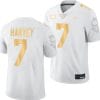 RJ Harvey Jersey #7 UCF Knights Light Mode College Football White Golden
