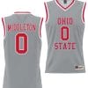 Scotty Middleton Jersey #0 Ohio State Buckeyes College Basketball Lightweight Gray 4 Scotty Middleton Jersey #0 Ohio State Buckeyes College Basketball Lightweight Gray