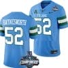 Sincere Haynesworth Jersey #52 Tulane Green Wave 2022 ACC Football Championship Blue 5 Sincere Haynesworth Jersey #52 Tulane Green Wave 2022 ACC Football Championship Blue