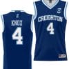 Sterling Knox Jersey #4 Creighton Bluejays College NIL Basketball Lightweight Blue 5 Sterling Knox Jersey #4 Creighton Bluejays College NIL Basketball Lightweight Blue