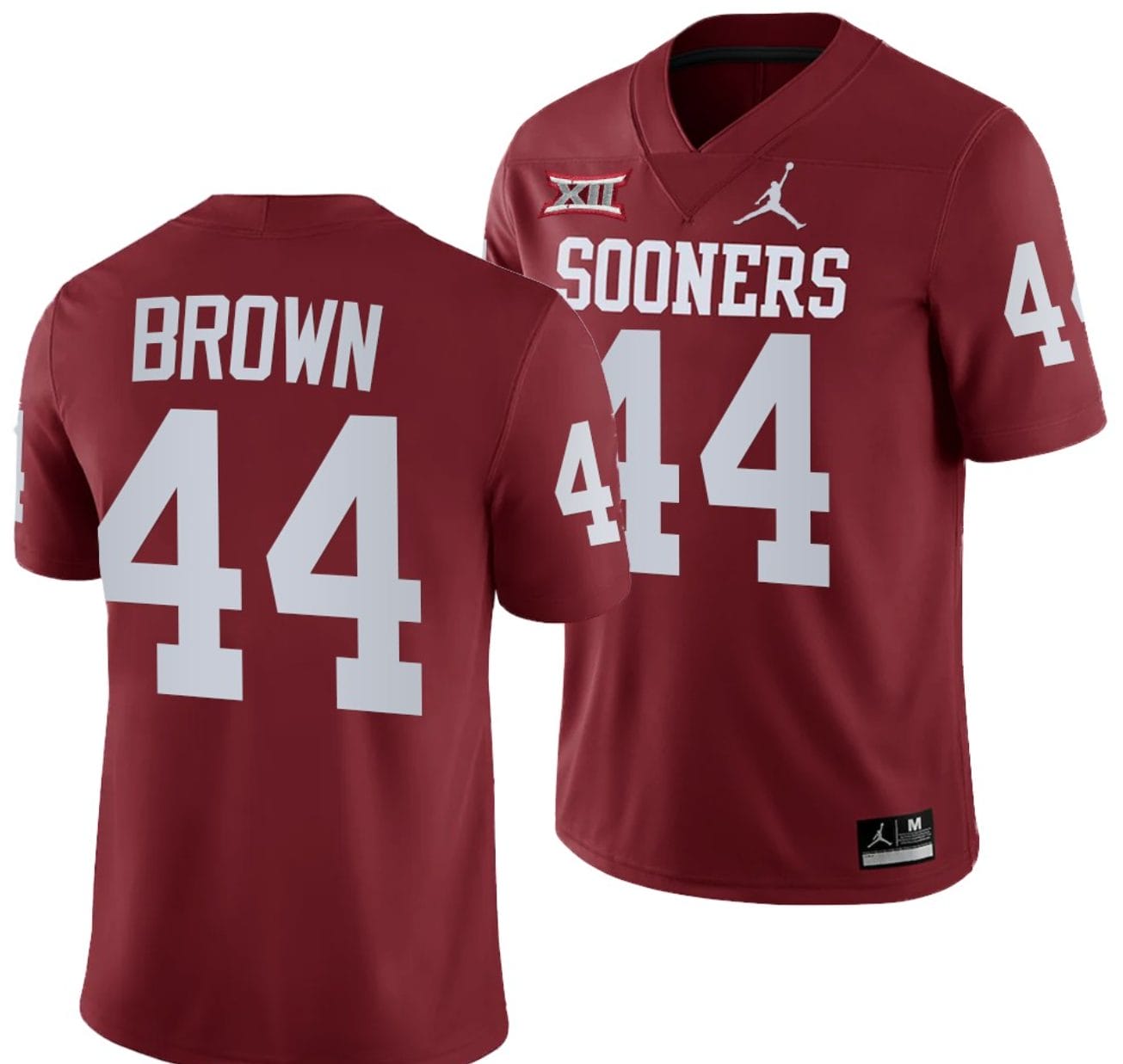 Sammy Brown Jersey #44 Oklahoma Sooners 2024 College Football Maroon 1 Sammy Brown Jersey #44 Oklahoma Sooners 2024 College Football Maroon