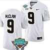 Timmy McClain Jersey #9 UCF Knights 2023 Gasparilla Bowl Patch Football White