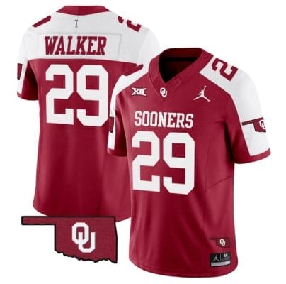 Tawee Walker Jersey #29 Oklahoma Sooners Vapor Limited College Football Stitched Alternate