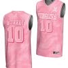 Taine Murray Jersey #10 Virginia Cavaliers College Basketball Lightweight Pink