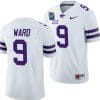 Treshaun Ward Jersey #9 Kansas State Wildcats 2023 Pop-Tarts Bowl Football White
