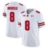 Tanner Mordecai Jersey #8 Wisconsin Badgers Vapor Limited College Football White 5 Tanner Mordecai Jersey #8 Wisconsin Badgers Vapor Limited College Football White