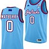 Wyvette Mayberry Jersey #0 Kansas Jayhawks Basketball DRIP Alternate 2023-24 Baby Blue 5 Wyvette Mayberry Jersey #0 Kansas Jayhawks Basketball DRIP Alternate 2023-24 Baby Blue