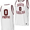 Te Hina Paopao Jersey #0 South Carolina Gamecocks Basketball Throwback Replica White 4 Te Hina Paopao Jersey #0 South Carolina Gamecocks Basketball Throwback Replica White