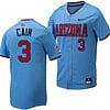 Andrew Cain Jersey #3 Arizona Wildcats Replica Baseball Full-Button Light Blue 2 Andrew Cain Jersey #3 Arizona Wildcats Replica Baseball Full-Button Light Blue