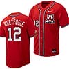 Easton Breyfogle Jersey #12 Arizona Wildcats Replica Baseball Full-Button Red 3 Easton Breyfogle Jersey #12 Arizona Wildcats Replica Baseball Full-Button Red