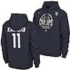 Alex Karaban Hoodie #11 UConn Huskies 2024 NCAA Basketball National Champions Pullover Locker Room Navy