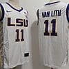 Hailey Van Lith Jersey #11 Lsu Tigers College Basketball Stitched White