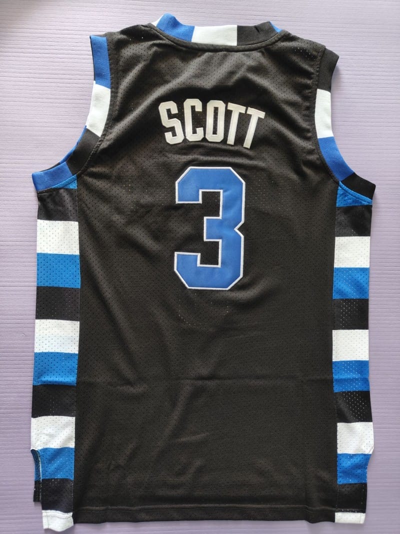 Lucas Scott Jersey #3 One Tree Hill Ravens College Basketball Black 1 Lucas Scott Jersey #3 One Tree Hill Ravens College Basketball Black