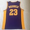 Pete Maravich Jersey #23 LSU Tigers College Basketball Purple