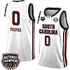 Te-Hina Paopao Jersey #0 South Carolina Gamecocks 2024 NCAA Basketball National Champions White Red 5 Te-Hina Paopao Jersey #0 South Carolina Gamecocks 2024 NCAA Basketball National Champions White Red